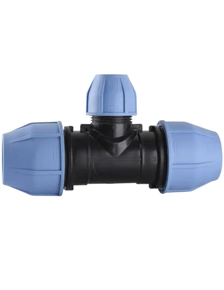 Трійник редукційний для поліетиленових труб VS Plast 3004, 63х40х63 мм