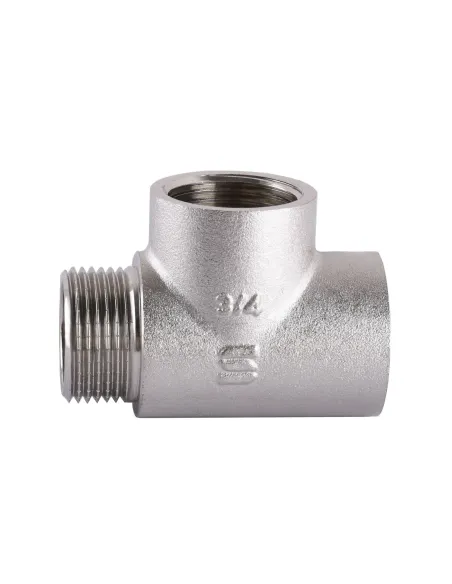 Тройник латунный Selba SL8802 ВВН 20431 3/4 дюйма Тройник латунный Selba SL8802 ВВН 20431 3/4 дюйма