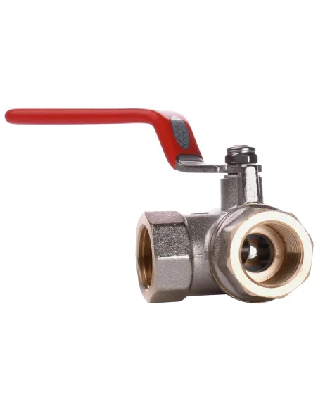 Кран шаровой трехходовый Solomon 1095 1/2 дюйма