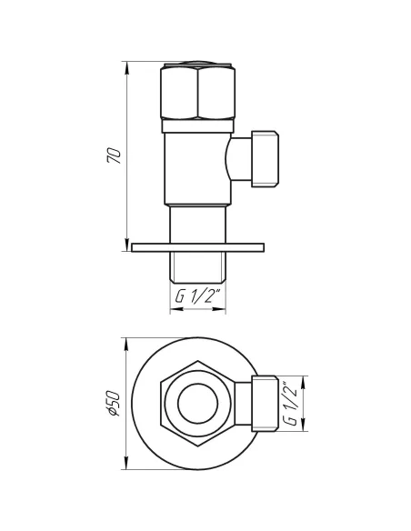 Приборный кран угловой Quality Professional NV-QP888 17332, 1/2 х 1/2 дюйма Приборный кран угловой Quality Professional NV-QP888 17332, 1/2 х 1/2 дюйма