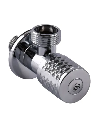 Приборный кран угловой Quality Professional Exclusive 898 25136 1/2 х 3/4 дюйма