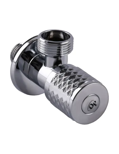 Приладовий кран кутовий Quality Professional Exclusive 898 25136 1/2 х 3/4 дюйми