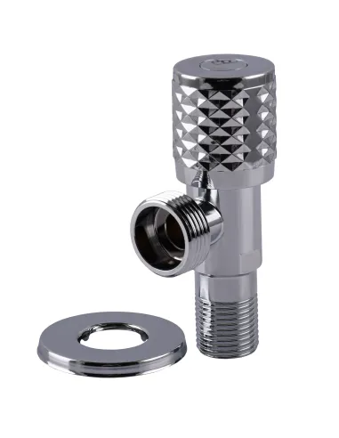 Приладовий кран кутовий Quality Professional Exclusive 898 25136 1/2 х 3/4 дюйми