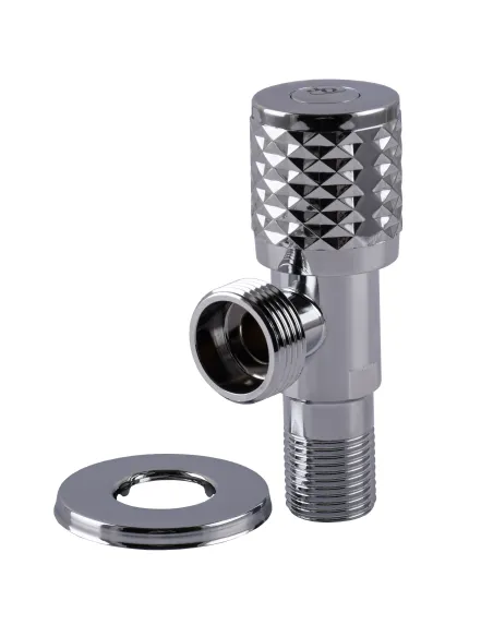 Приладовий кран кутовий Quality Professional Exclusive 898 25136 1/2 х 3/4 дюйми