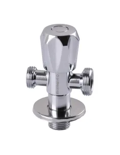 Приладовий кран подвійний Quality Professional NV-QP555 21971 1/2 х 1/2 х 3/4 дюйми