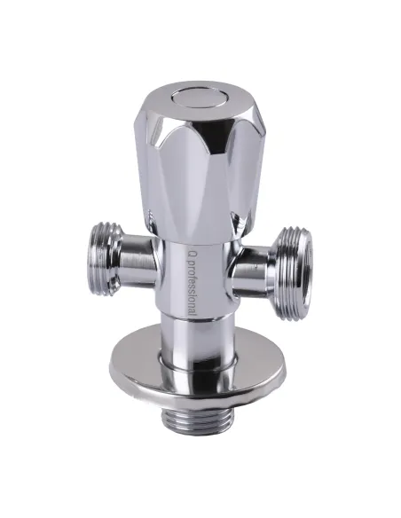 Приборный кран двойной Quality Professional NV-QP555 21971 1/2 х 1/2 х 3/4 дюйма Приборный кран двойной Quality Professional NV-QP555 21971 1/2 х 1/2 х 3/4 дюйма