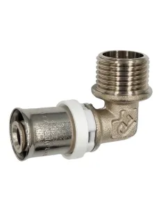 Кут для металопластикових труб Fado Press 26х3/4 дюйма, зовнішня різьба