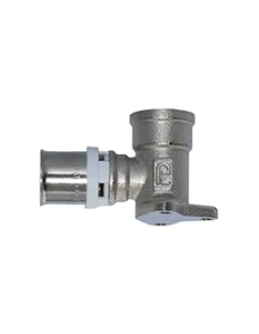 Кут для металопластикових труб Fado Press 20х1/2 дюйма, настінний, зовнішня різьба