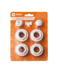 Комплект футорок секционного радиатора Fado 1/2 дюйма