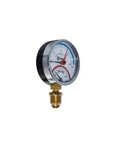 Термоманометр Fado Д80 1/2 дюйма, 4 Бар, нижнє підключення