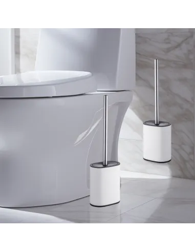 Єршик для унітазу Mixxus Premium Diverse-TB0101 White, білий