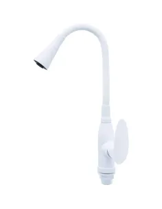 Смеситель для кухни Plamix Cezar-011-B Set Matte White Refl.White