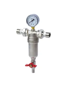Самопромывной фильтр Koer KR.1250 - 1 дюйм с манометром