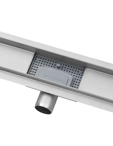 Душовий лоток Kroner KRP Eifel F60 Fliese, із сухим затвором під плитку