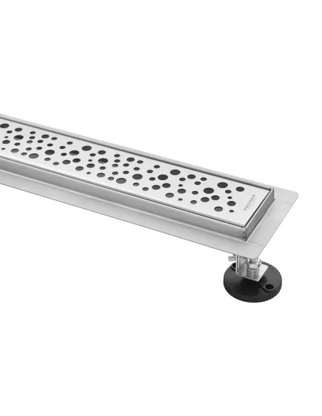 Душевой линейный трап Kroner KRP Eifel M60 Muster, сухой затвор