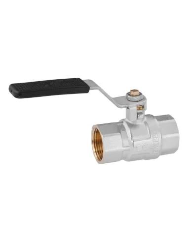 Кран кульовий прямий Kroner ВР PN40 1 дюйм, ручка