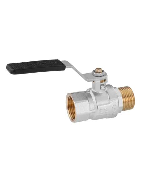 Кран шаровой прямой Kroner ВН PN40 1/2 дюйма, ручка