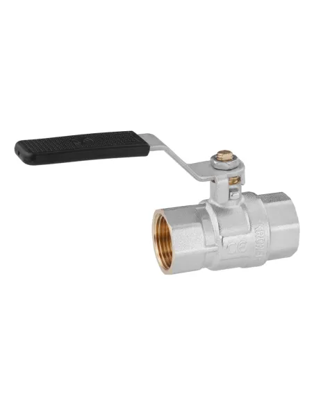 Кран шаровой прямой Kroner ВВ PN40 3/4 дюйма, ручка