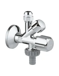 Приборный кран тройной Grohe 22036000, 1/2 х 3/8 х 3/4 дюйма