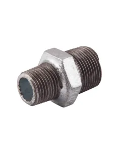 Чугунный ниппель 1 дюйм резьба 1/2х1 1/4 НР