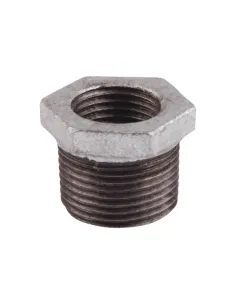 Чугунная футорка 1 дюйм резьба 1/2х1 НР