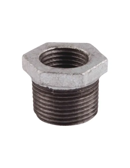 Чугунная футорка 1 дюйм резьба 1/2х1 1/4 НР