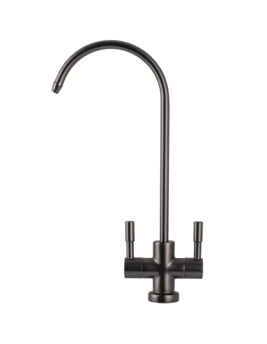 Кран для фильтра очистки воды Globus Lux Lazer GLLR-76A-GP двойной