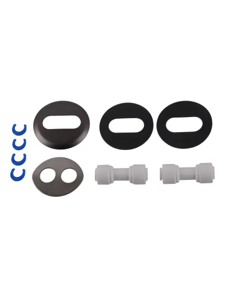 Кран для фильтра очистки воды Globus Lux Lazer GLLR-76A-GP двойной