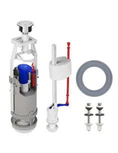 Запорная арматура на унитаз SoloPlast АБк-12 однокнопочный