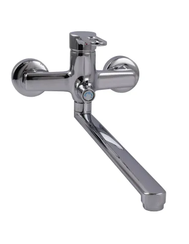 Смеситель для ванны Globus Lux Dolly GLD-0208 с душевым набором, хром