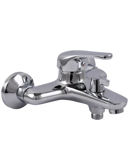 Смеситель для ванны Globus Lux Solly GLSO-0102NE с душевым набором, хром