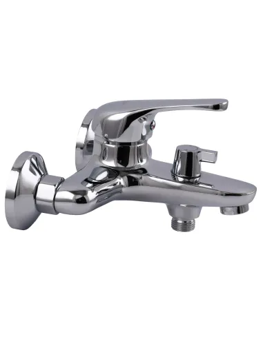 Смеситель для ванны Globus Lux Solly GLSO-0102NE с душевым набором, хром