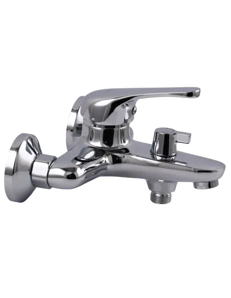 Смеситель для ванны Globus Lux Solly GLSO-0102NE с душевым набором, хром