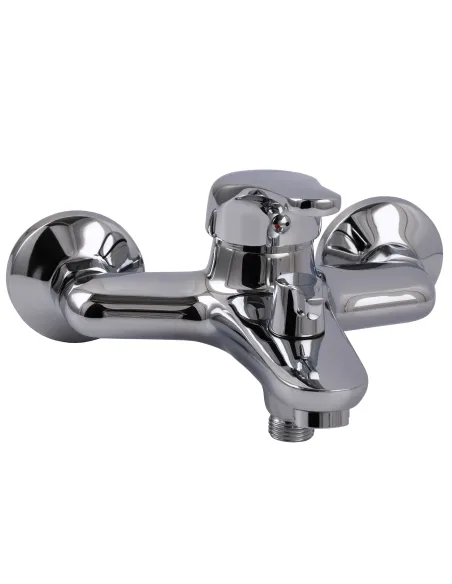 Смеситель для ванны Globus Lux Solly GLSO-0102NE с душевым набором, хром