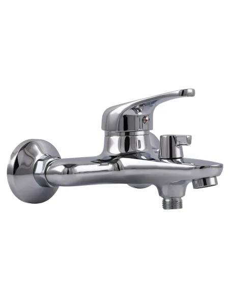 Смеситель для ванны Globus Lux Solly GLSO-0102NE с душевым набором, хром