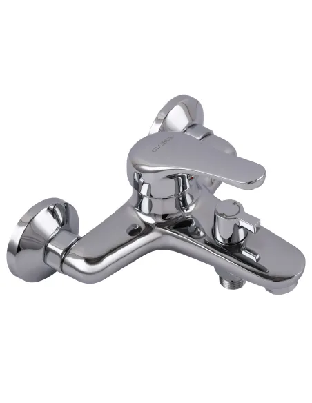 Смеситель для ванны Globus Lux Solly GLSO-0102NE с душевым набором, хром