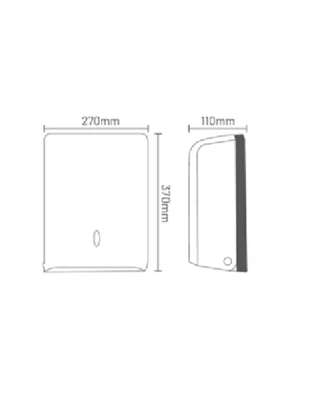 Держатель для туалетной бумаги Hotec 14.201/ABS White