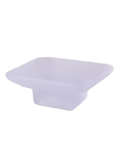 Мыльница Globus Lux Glass 0008 стеклянная, настенная