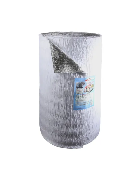 Фольгированный утеплитель полотно Teploizol 22604, 25 м, толщина 10 мм