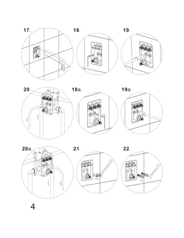 Душевая система Topaz Loft TLF 32117-L06-C-Termostat, скрытого монтажа