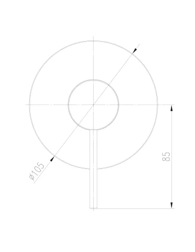 Смеситель для душа Topaz Loft TLF 32705-H75-C, скрытого монтажа