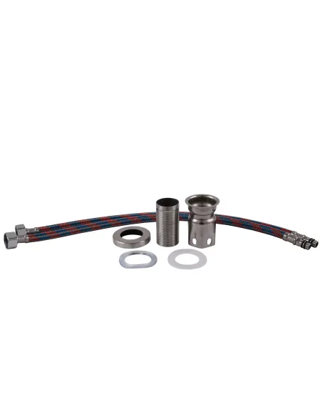 Смеситель для кухни с гибким изливом Ecomix Alpen SBT3-203SBG бежевый