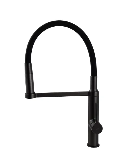 Смеситель для кухни с гибким изливом Topaz Sardinia TS 08401-H71-GP черный