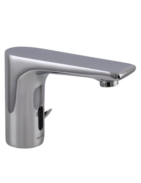 Смеситель сенсорный для умывальника Hotec 19.117 DC/AC, с трансформатором