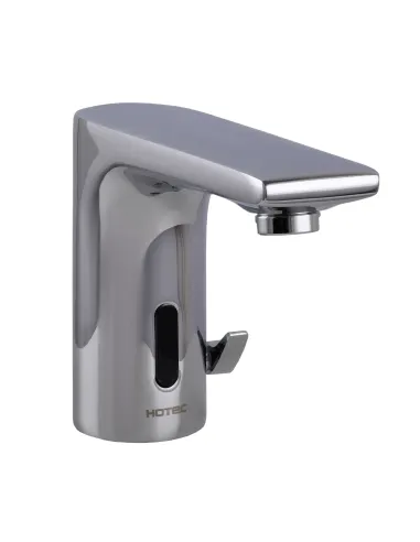 Смеситель сенсорный для умывальника Hotec 19.117 DC/AC, с трансформатором