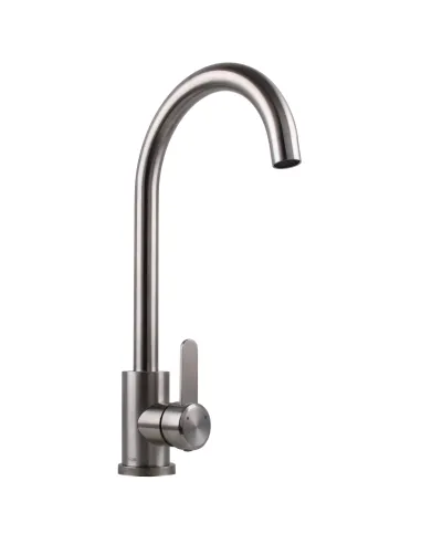 Смеситель для кухни Globus Lux Alpen SBT2-203S нержавеющая сталь