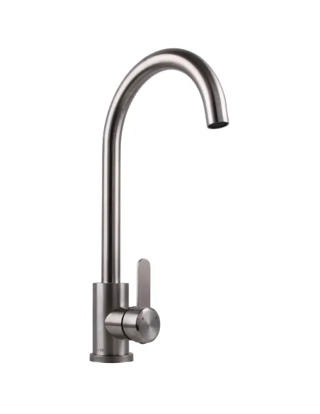 Смеситель для кухни Globus Lux Alpen SBT2-203S нержавеющая сталь