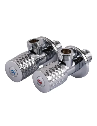 Приладовий кран кутовий Quality Professional Professional Exclusive 9999 28340, 1/2 х 1/2 дюйми