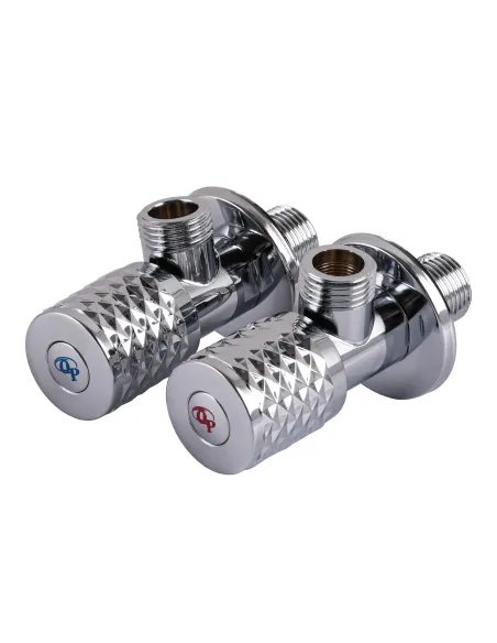 Приладовий кран кутовий Quality Professional Professional Exclusive 9999 28340, 1/2 х 1/2 дюйми