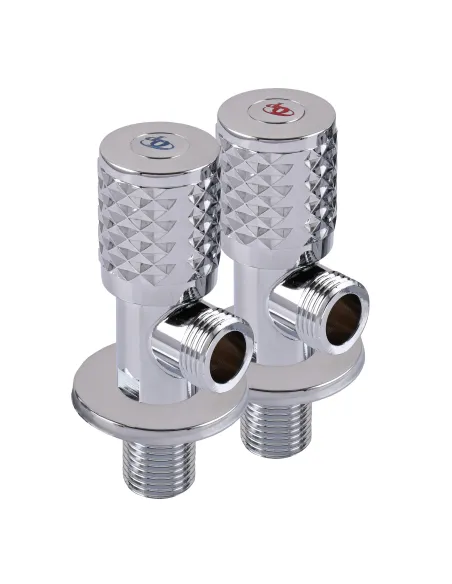 Приладовий кран кутовий Quality Professional Professional Exclusive 9999 28340, 1/2 х 1/2 дюйми